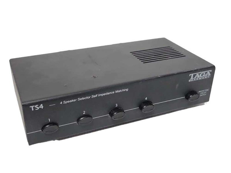TAGA Harmony TS-4 Speaker Selector self Impedance Matching, READ _