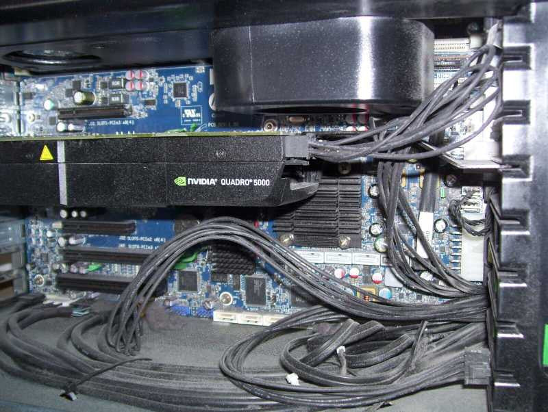 HP Z820 WS 2x E5-2680 2.7GHz 8-Core 64GB DDR3 Quadro 5000 GPU 1125W PSU Q*