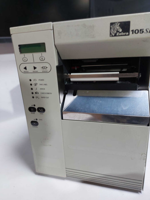 Zebra 105SL Industrial Thermal Label Printer - READ Q#