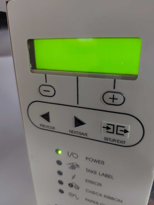 Zebra 105SL Industrial Thermal Label Printer - READ Q#