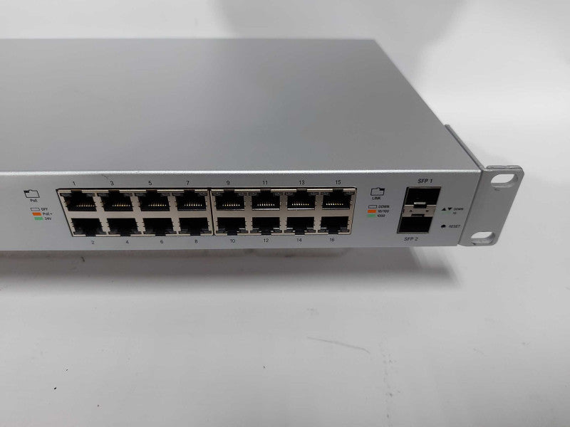 UBIQUITI NETWORKS US-16-150W Managed PoE+ 16 Port Gigabit Switch #