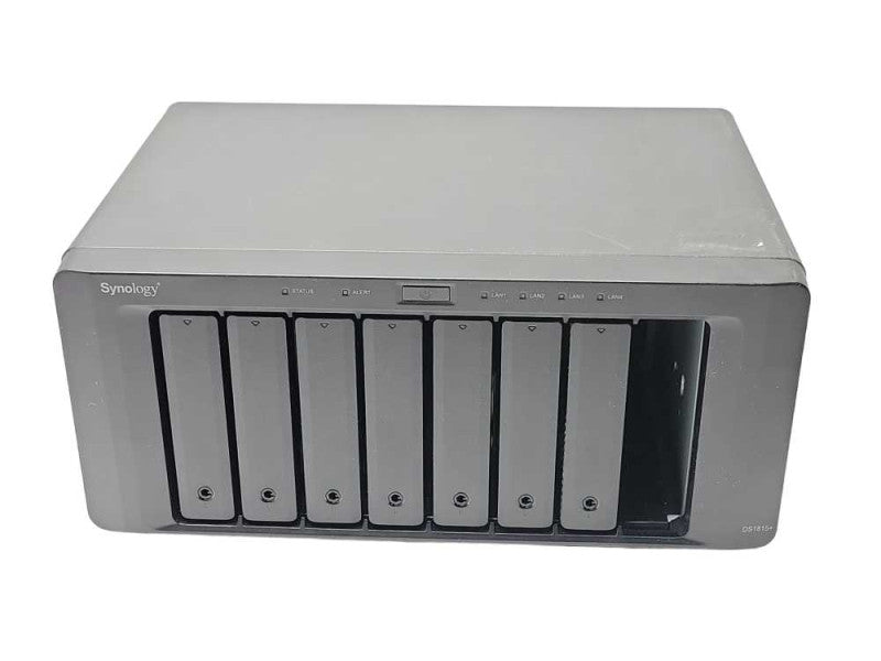 Synology DiskStation DS1815+ 8-Bay NAS with 7x HDD Trays, READ _
