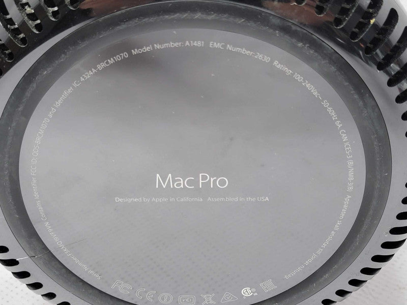 Apple Mac Pro Late 2013 Xeon E5-1650v2 3.5 GHz 6 Core, 32GB RAM, 500GB _