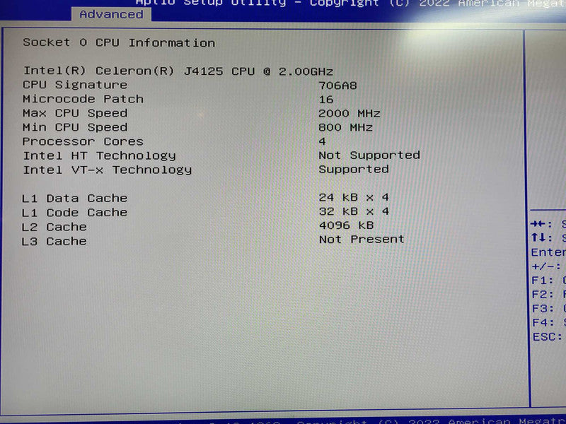 Beelink GK Mini desktop Celeron J4125 @ 2GHz 8GB RAM 240GB SSD  Q$