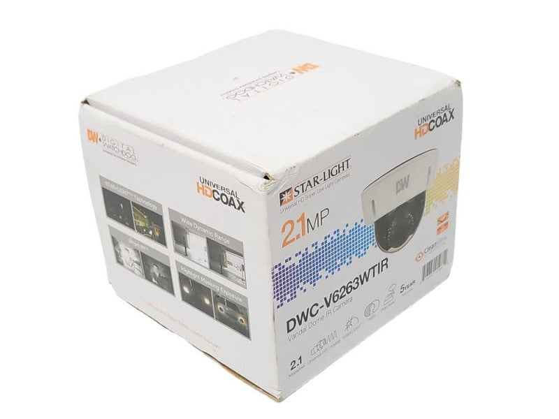 Open-Box Digital Watchdog DWC-V6263WTIR vandal dome IR camera _