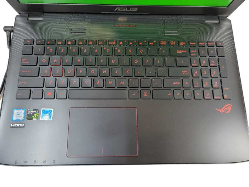 ASUS ROG GL552V i7-6700HQ, 16GB DDR4, 2GB GTX 960M, 512GB SSD+ 1TB SSD *READ Î²