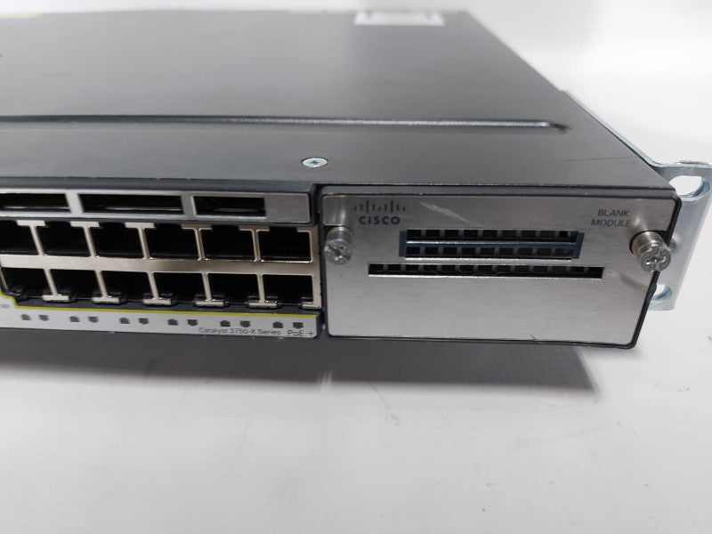 Cisco 3750X series gigabit PoE+ Switch WS-C3750X-48PF-S V04 - Fact Reset #