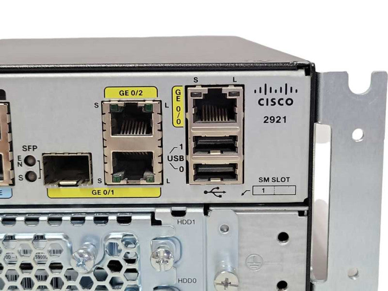 Cisco 2921/K9 Integrated service Router with UCS-E160D-M2/K9 Module _