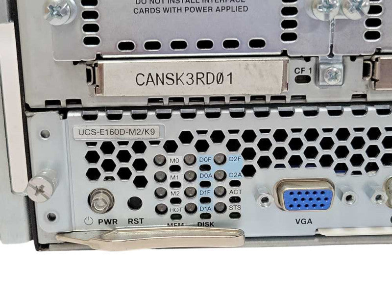 Cisco 2921/K9 Integrated service Router with UCS-E160D-M2/K9 Module _
