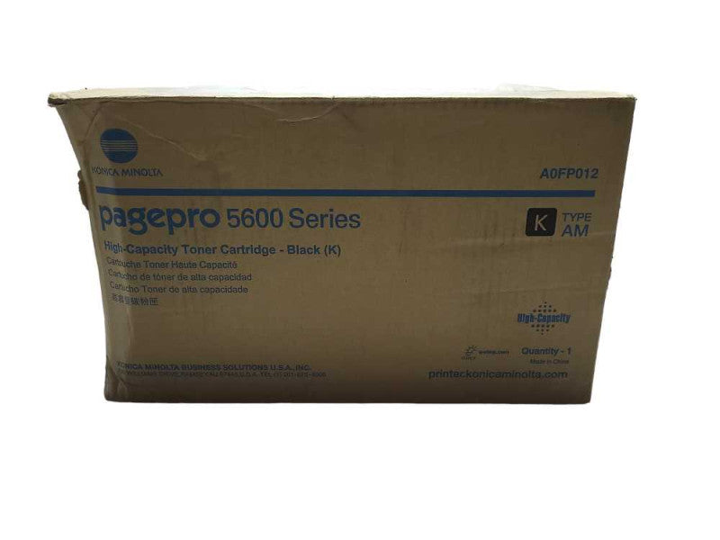 Konica Minolta Pagepro Series 5600 A0FP012 Black Toner Cartridge Brand New $