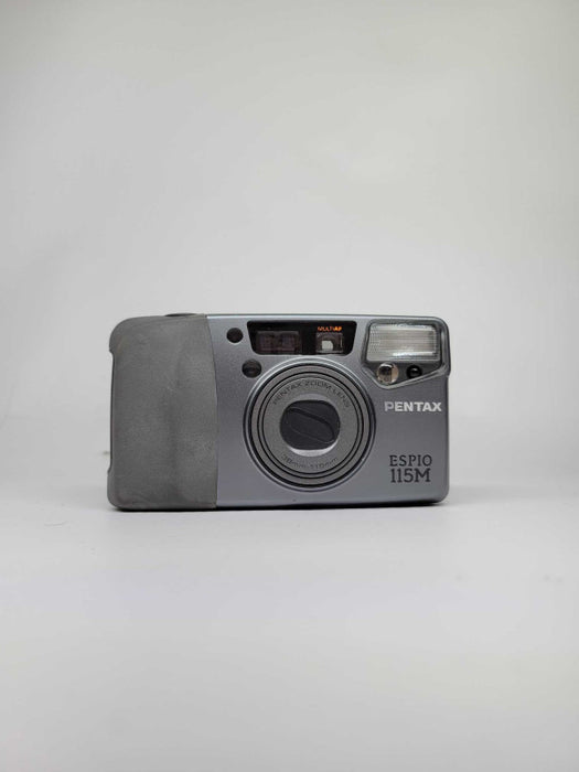 Pentax Espio 115M Gray Multi AF Point & Shoot 35mm Film Camera