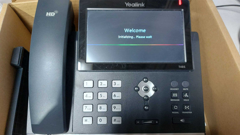 YeaLink Ultra-elegant Gigabit IP Phone PoE SIP-T48S #