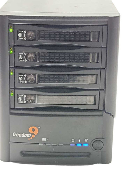 Freedom0 N0042000 Freestor 4020 4-Bay NAS with 4x HDD Trays, READ _