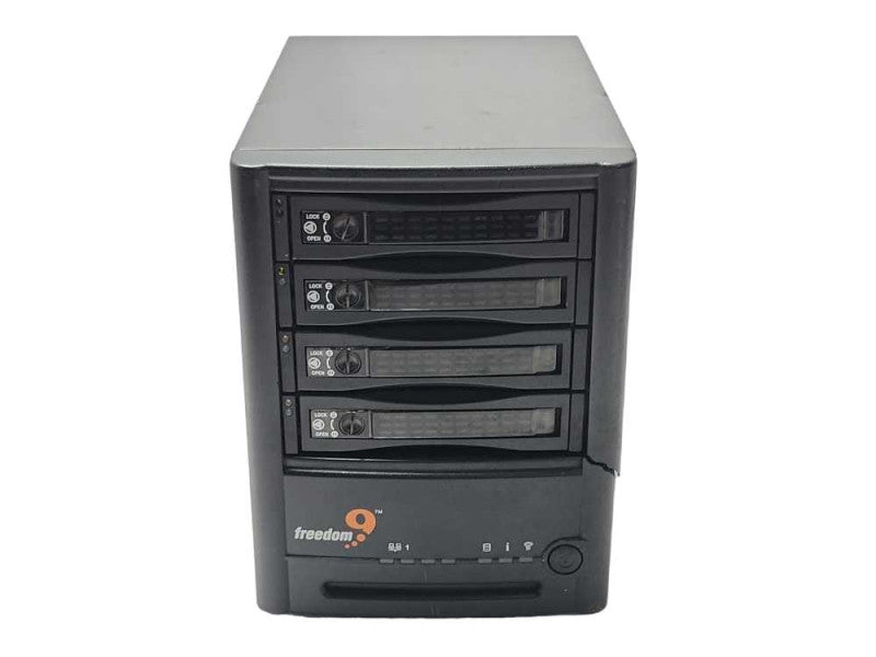 Freedom0 N0042000 Freestor 4020 4-Bay NAS with 4x HDD Trays, READ _