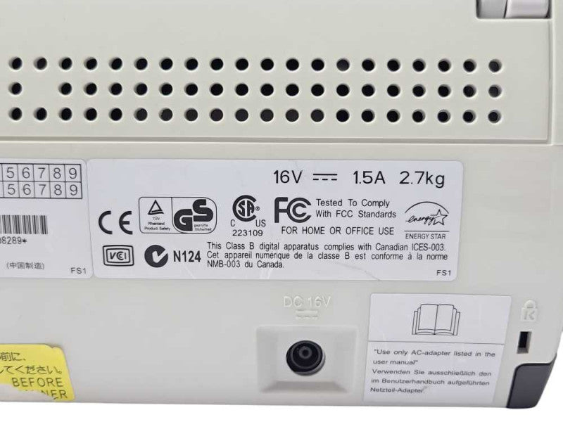 Fujitsu ScanSnap S510 Portable Color Image/Document Scanner, READ _