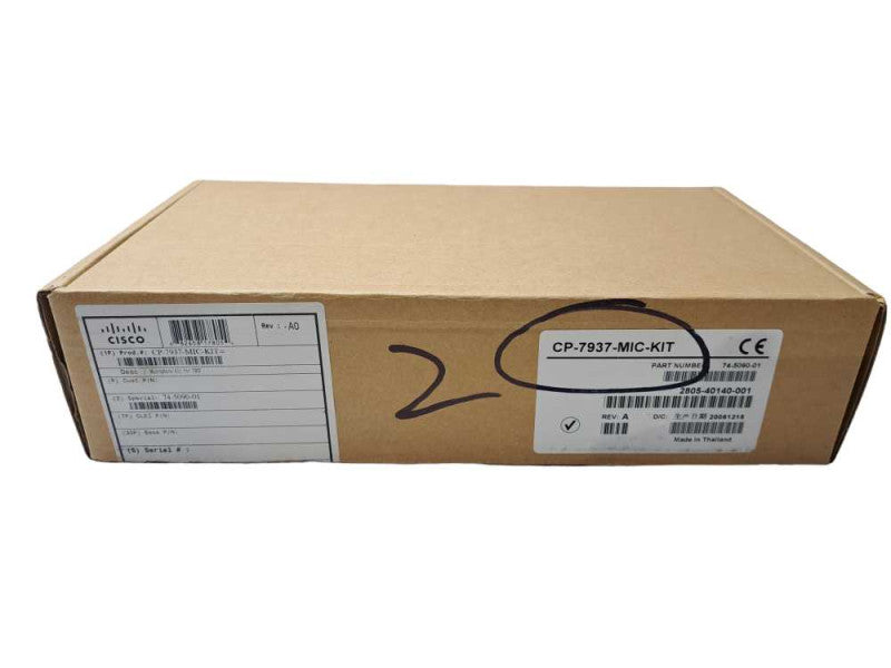 Cisco 7937G IP Microphones CP-7937-Mic-Kit Office Conference HD Voice Q)