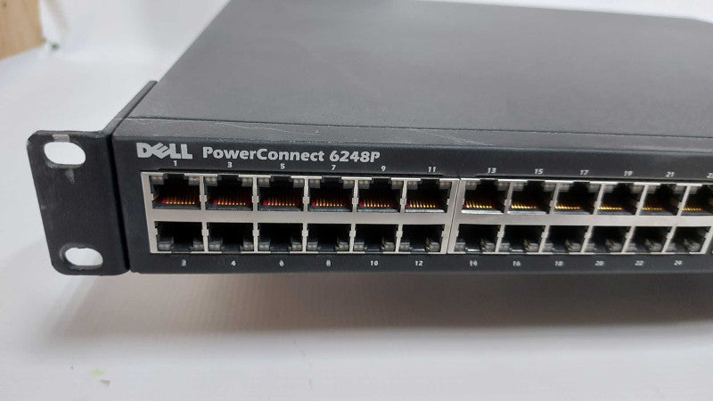 Dell PowerConnect 6248P 48-Port PoE Gigabit Switch - Factory Reset Q#