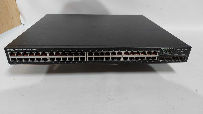 Dell PowerConnect 6248P 48-Port PoE Gigabit Switch - No ears - Fact Reset Q#