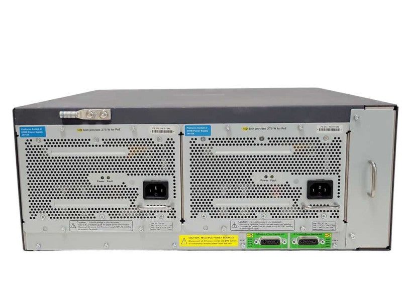 HP ProCurve J8697A E5406 ZL Network Switch With 5x J8702A, 1x J8706A, 2x PSU _
