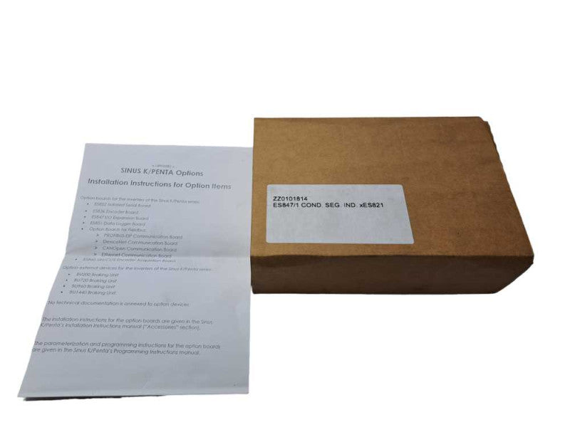 Sinus K/Penta Digital DC Drive Main Board P/N ES847/1 Digital Converter Q)