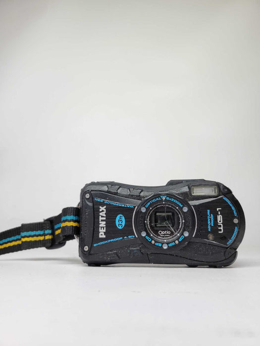 Pentax Optio WG-1 Underwater Digital Camera - Black (AS-IS - PARTS)