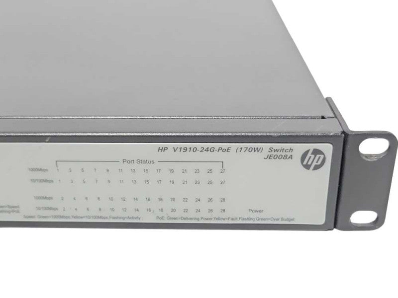 HP V1910-24G-POE (170W) JE008A 24 Gigabit Ports Switch Q_