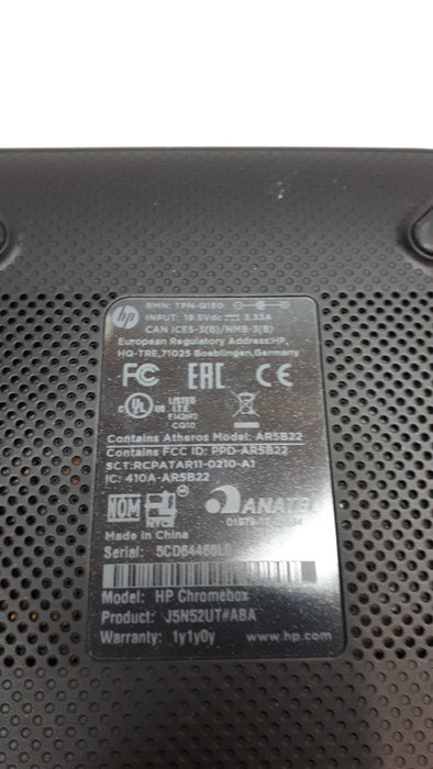 HP Chromebox Mini Desktop PC J5N52UT#ABA Q&