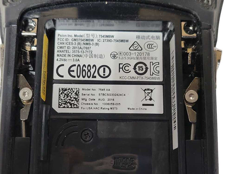 Motorola/Zebra OMNII XT15 7545MBW 7545XA SCANNER / NO BATTERY, READ Q_