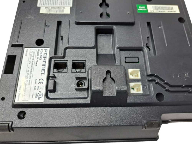Fortinet FON-560i Gigabit IP Phone | Base Only | Factory Reset )