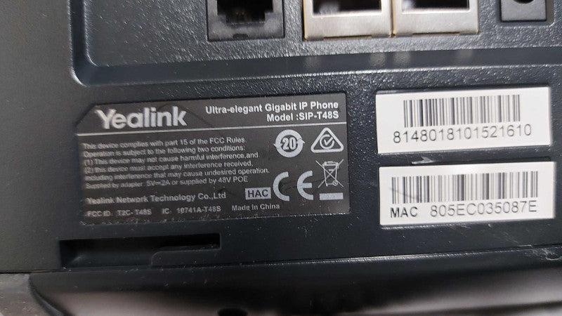 YeaLink Ultra-elegant Gigabit IP Phone SIP-T48S  - Factory Reset Q#