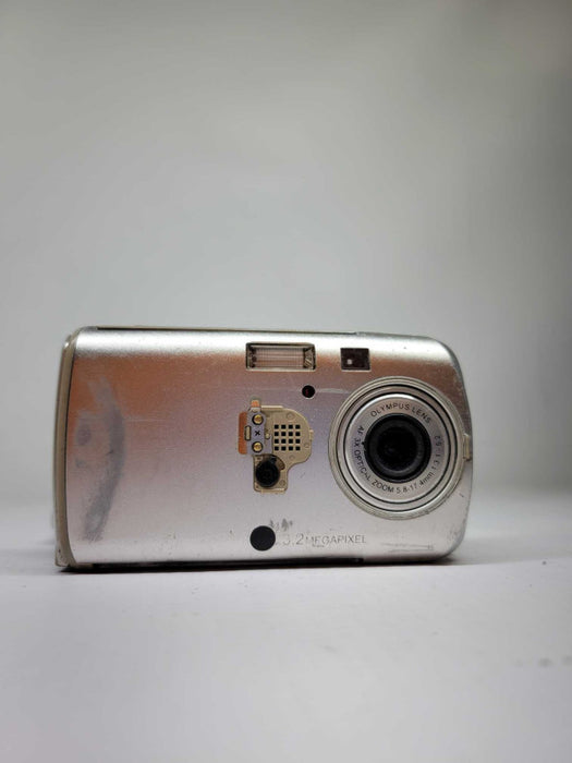 Olympus Stylus U 300 3.2MP Digital Camera Gold 3x Optical Zoom AS-IS - PARTS