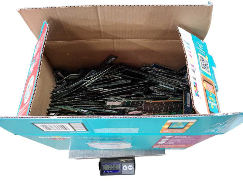 Scrap Non-Heat sink RAM/Memory 26.8lb/12.1KG AS-IS READ $