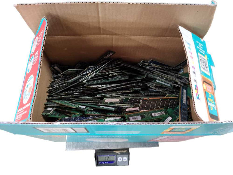 Scrap Non-Heat sink RAM/Memory 26.8lb/12.1KG AS-IS READ $