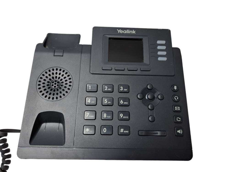 Yealink SIP-T33G IP Gigabit PoE Phone with 4-Lines & Color LCD |Factory Reset Q)