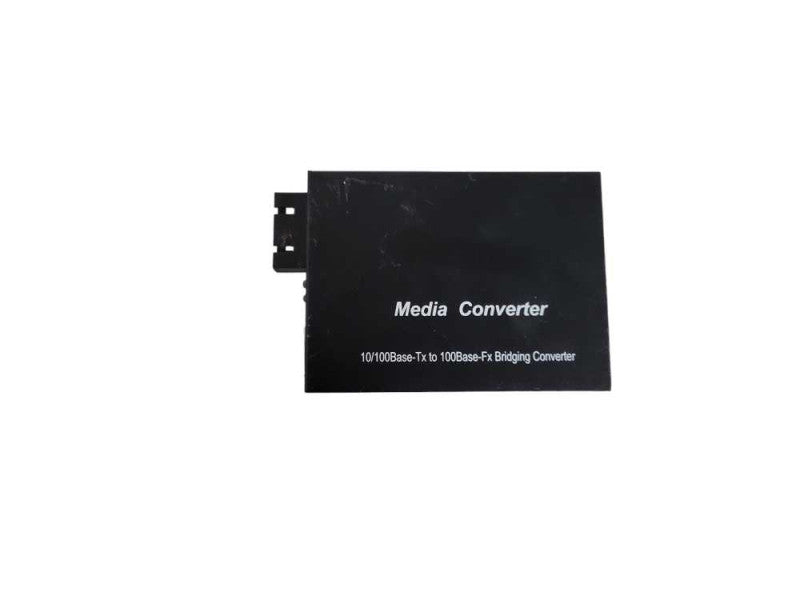 Media Converter 10/100Base-tx To 100Base-Fx Bridging Converter !
