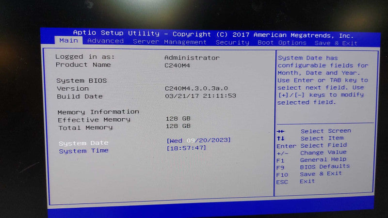 Cisco C240 M4 2x Xeon E5-2640 V4 @ 2.40ghz / 128gb ram / READ #