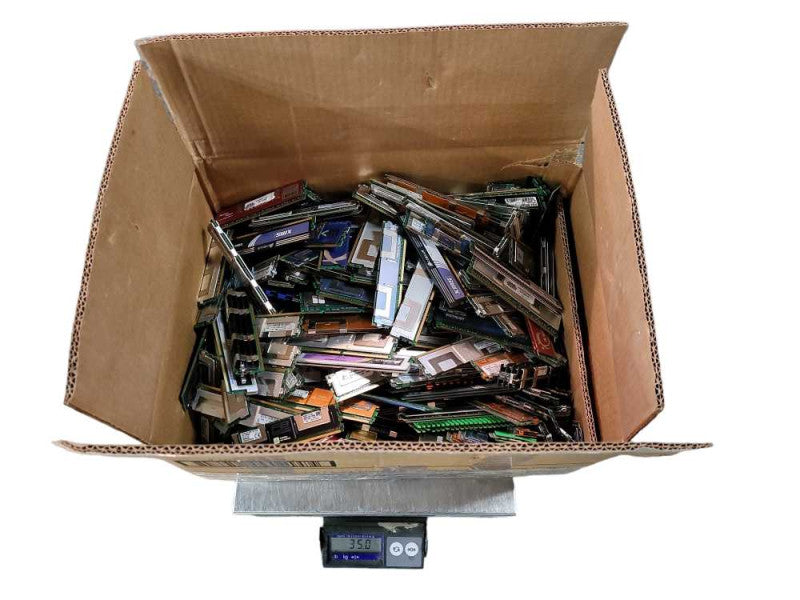 Scrap Heat sink RAM/Memory 35lb/15.8KG AS-IS READ $