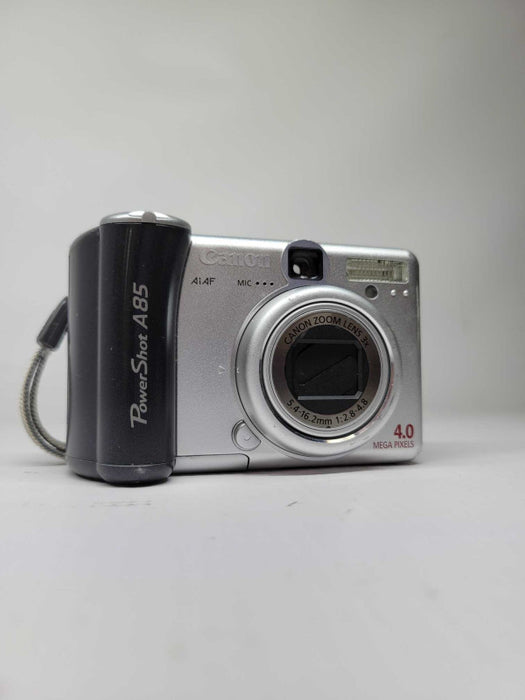 Canon PowerShot A85 4.0MP Compact Digital Camera Silver (AS-IS)