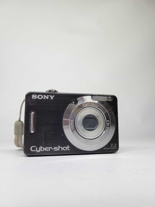 Sony Cyber-shot DSC-W55 7.2MP Digital Camera - Silver (AS-IS)