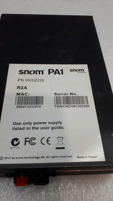 SNOM Technology 00002226 Public Announcement System PA1 &