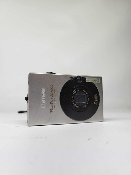 Canon PowerShot Digital ELPH SD1000 7.1MP Digital Camera (AS-IS)