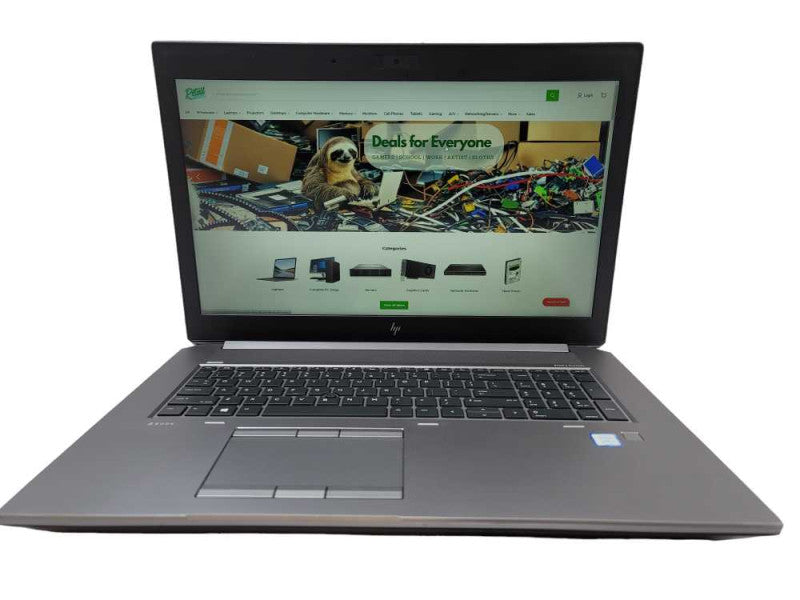 HP ZBook 17 G5 i7-8850H @ 2.60GHz, 32GB DDR4, 512GB + 1 TB m.2