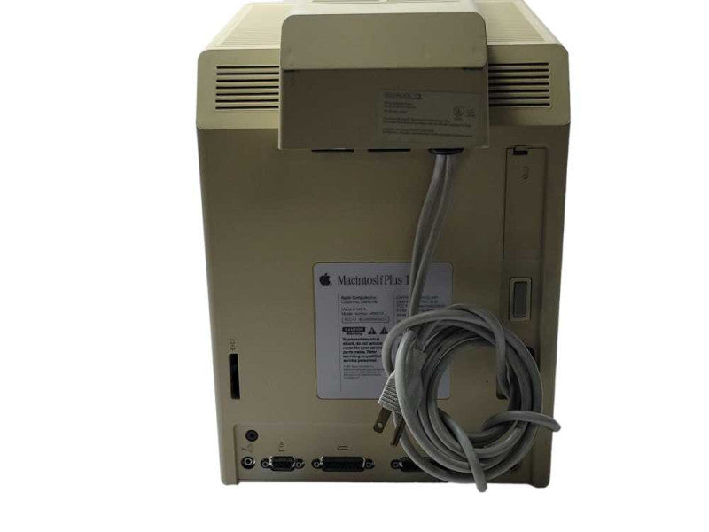 Apple Macintosh plus 1Mb Computer M0001A w/ Kensington System Saver MAC, READ Q_