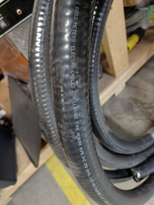 12 Meters of Electrical Heavy Gage Insulated Cable 250-3C STR ACWU-90 600V