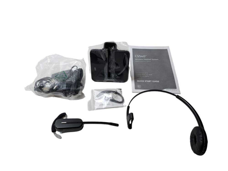 Plantronics CS540 Headband Wireless Convertible Headset | New Open Box Q)