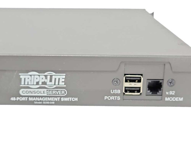 TRIPP-LITE B096-048 48-Port Console Server Management Switch READ _