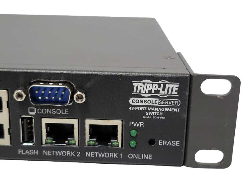 TRIPP-LITE B096-048 48-Port Console Server Management Switch READ _
