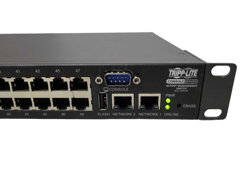 TRIPP-LITE B096-048 48-Port Console Server Management Switch READ _