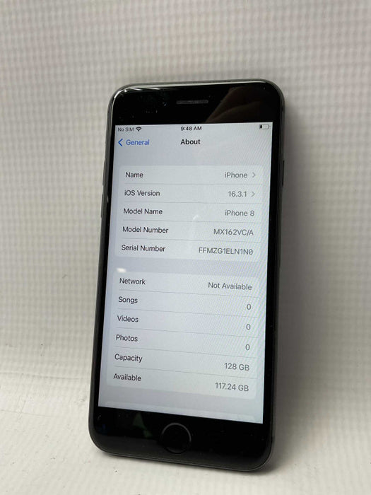 Apple iPhone 8 128GB UNLCOCKED  -