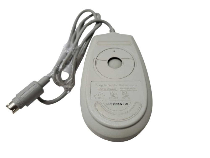 Vintage Retro Macintosh Apple Desktop Bus Mouse II (M2706) )